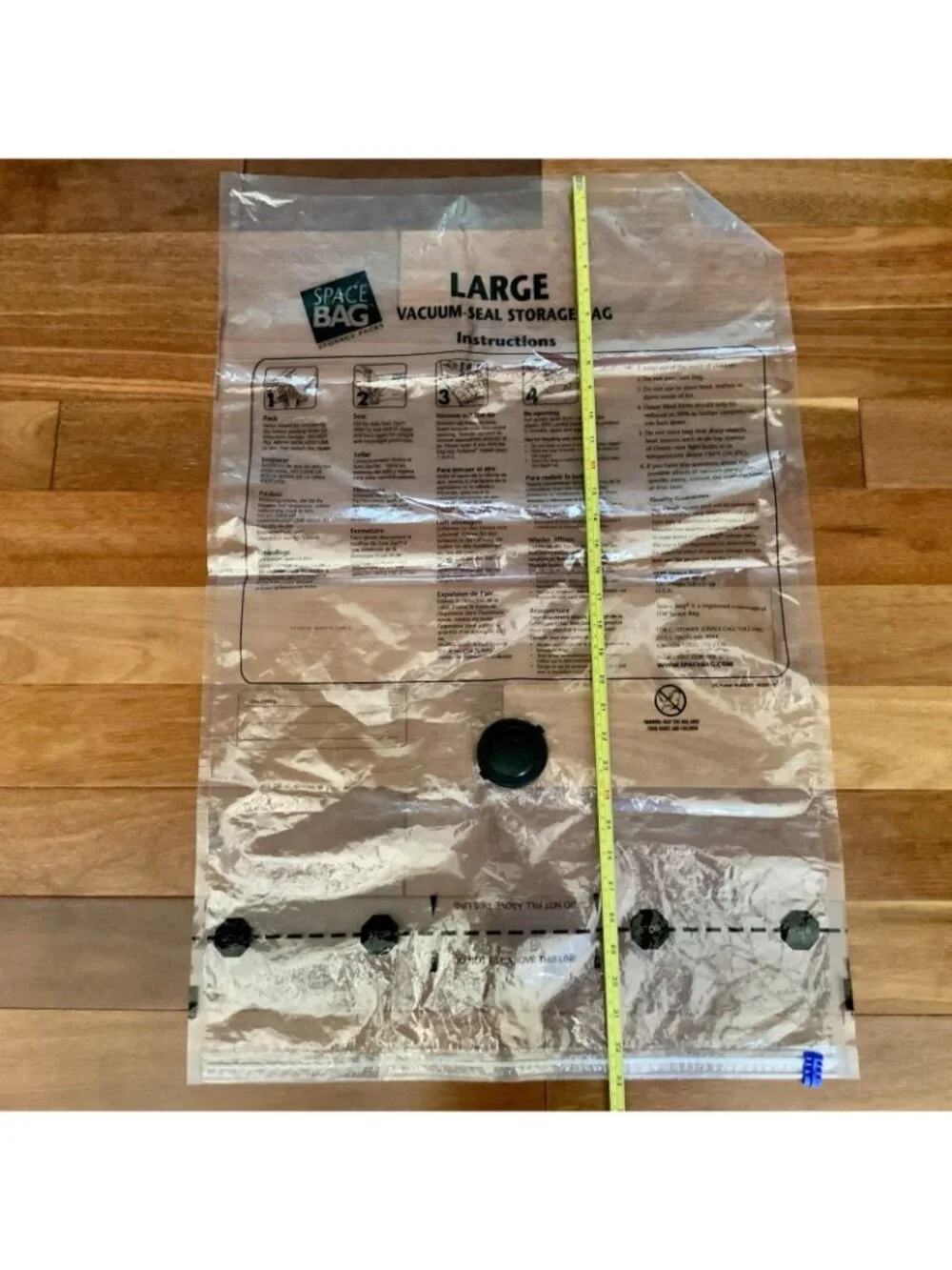 Vacuum Seal SpaceBags Storage Clothing 1 Jumbo, 2 XL, 1 L, 1 M Set Of 5 Bags ITW